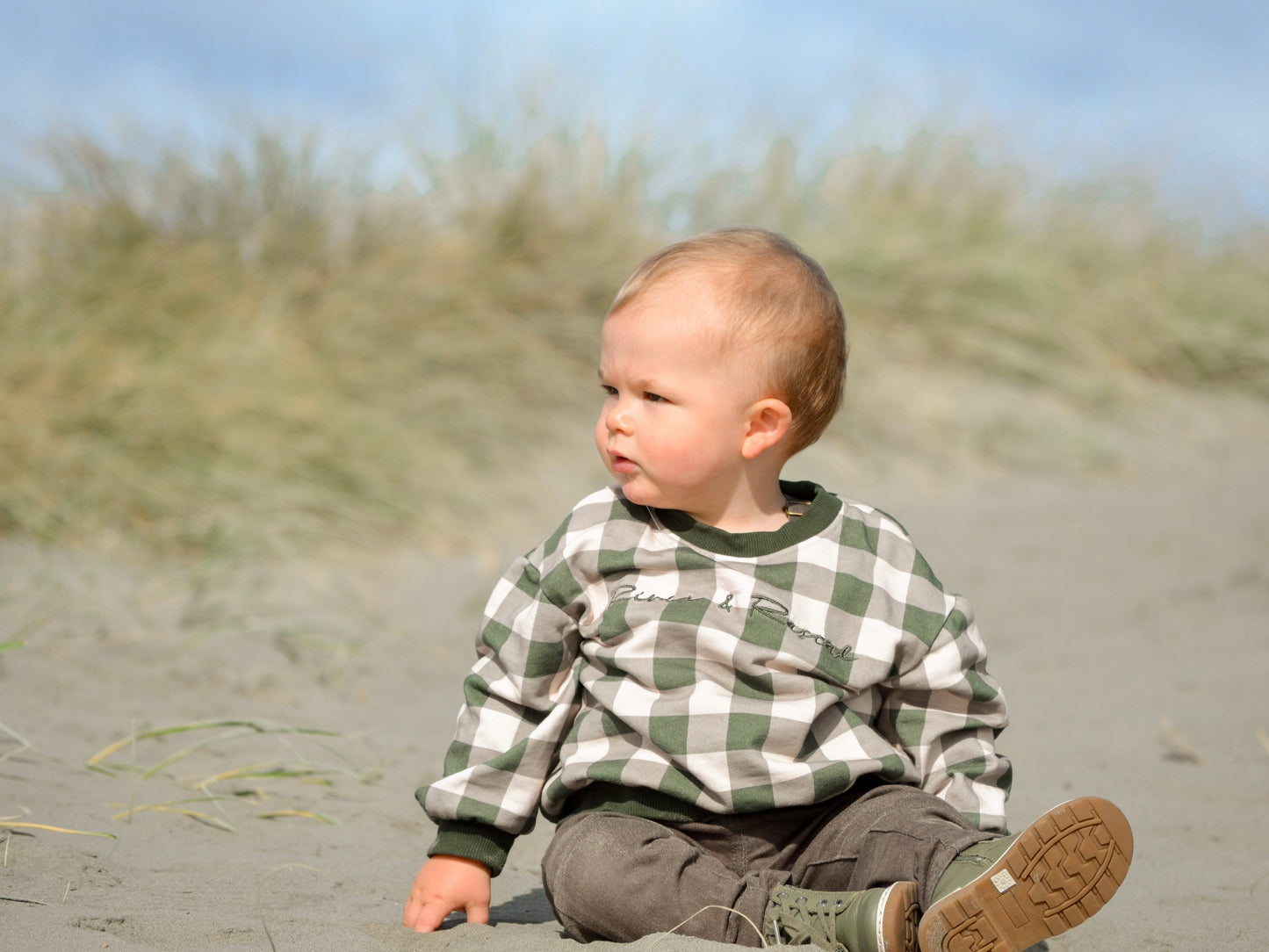 Willow Gingham Sweatshirt
