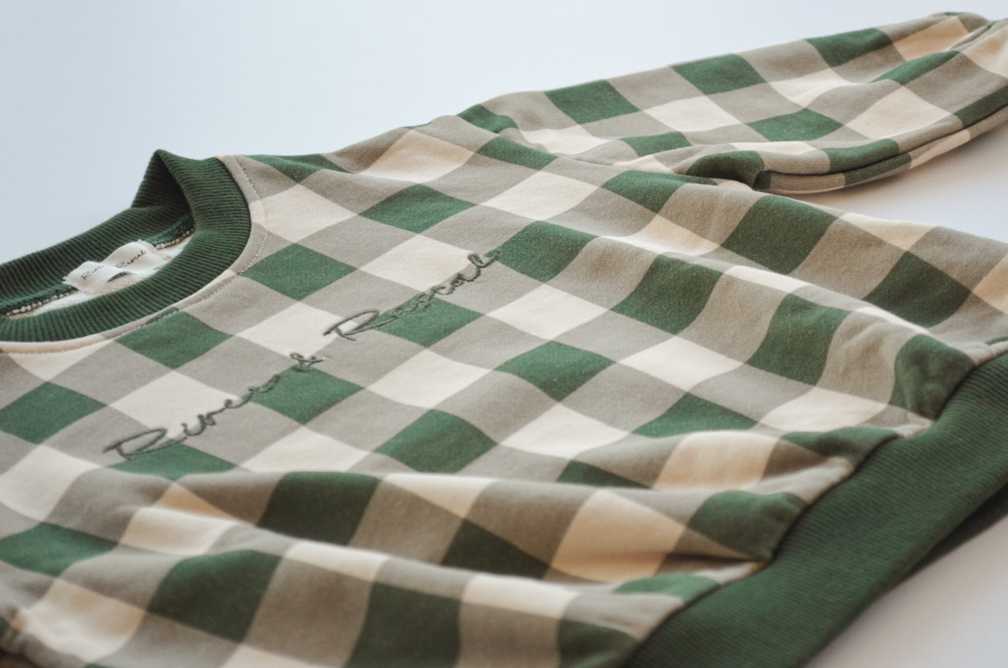 Willow Gingham Sweatshirt