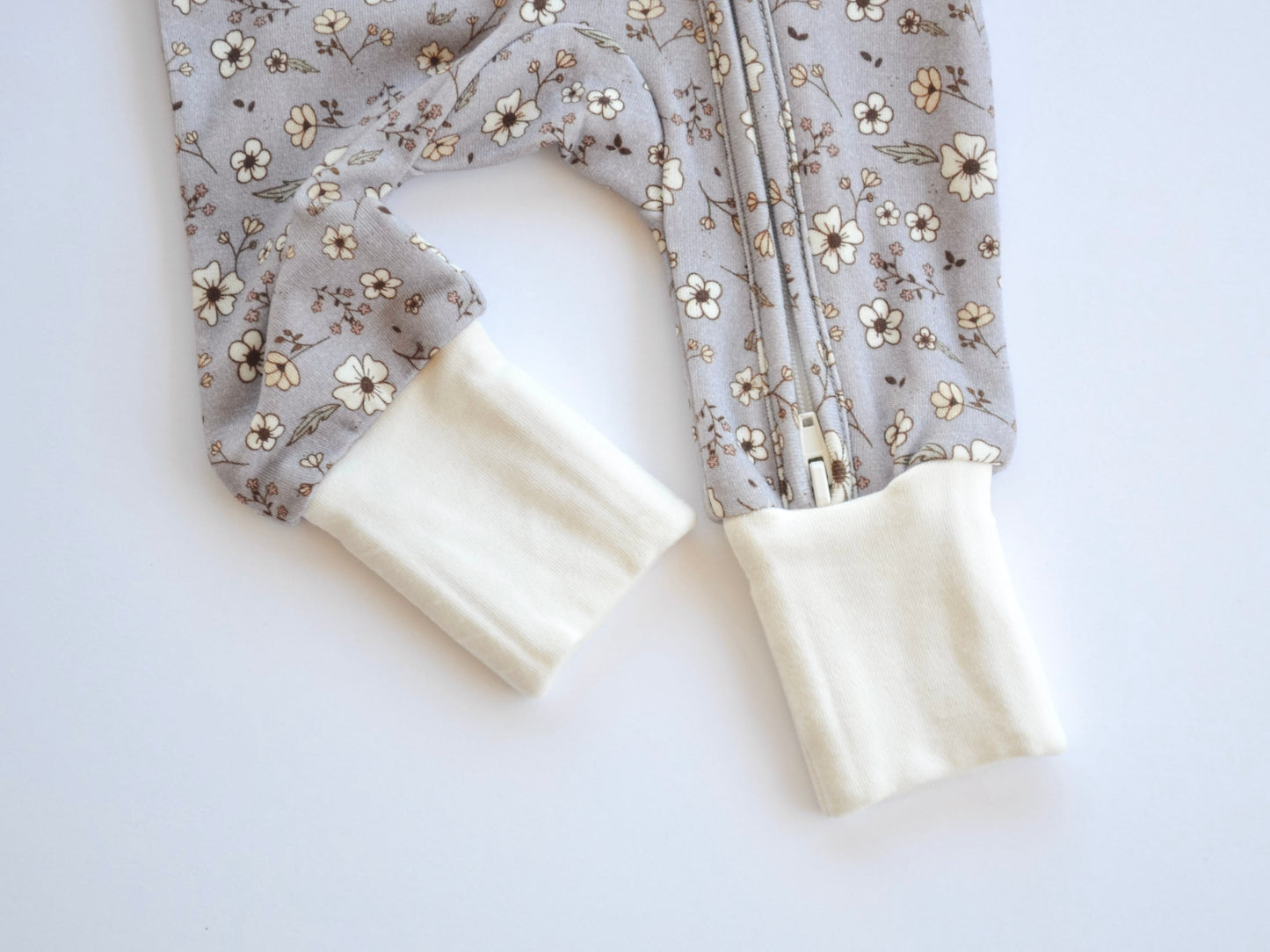 River Floral Zip Romper - Duskfall