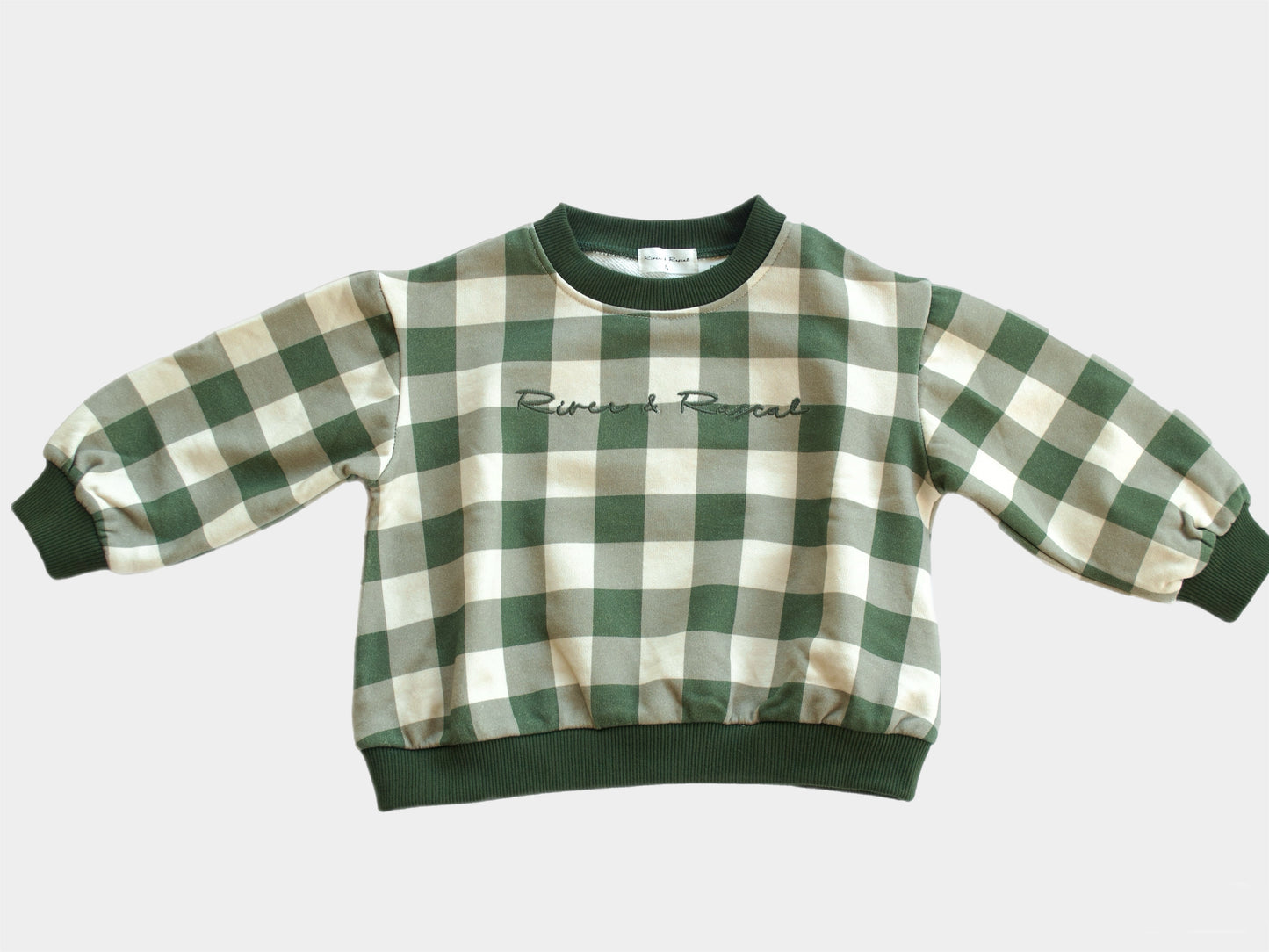 Willow Gingham Sweatshirt