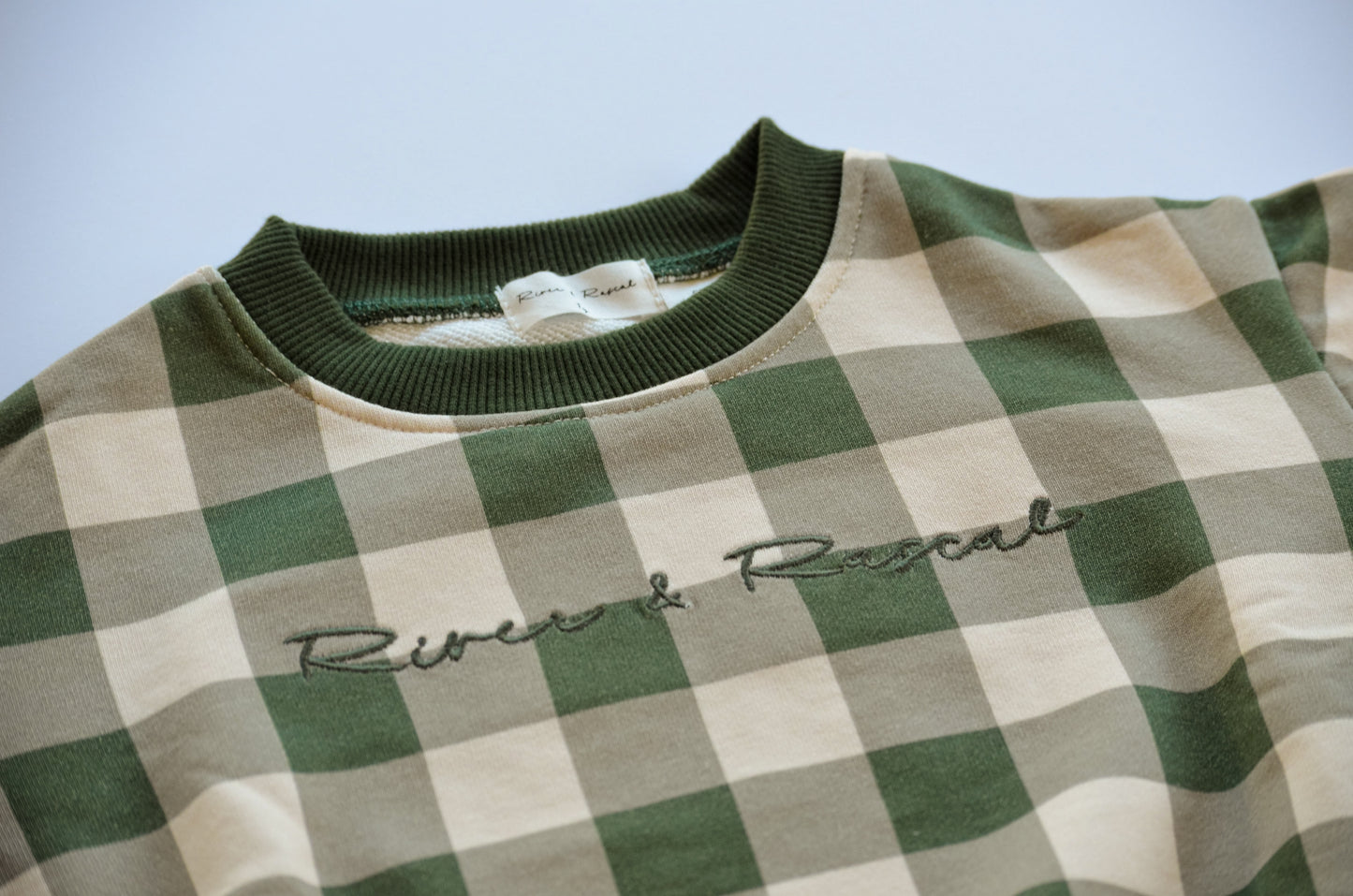 Willow Gingham Sweatshirt